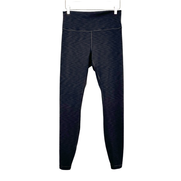 Lululemon Wunder Train High Rise Tight 31” Heathered Graphite Grey 12 Tall - Picture 2 of 11